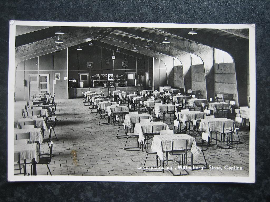 STROE legerplaats Wittenberg Cantine 1951 Militair gelopen, Ophalen of Verzenden, 1940 tot 1960, Gelderland
