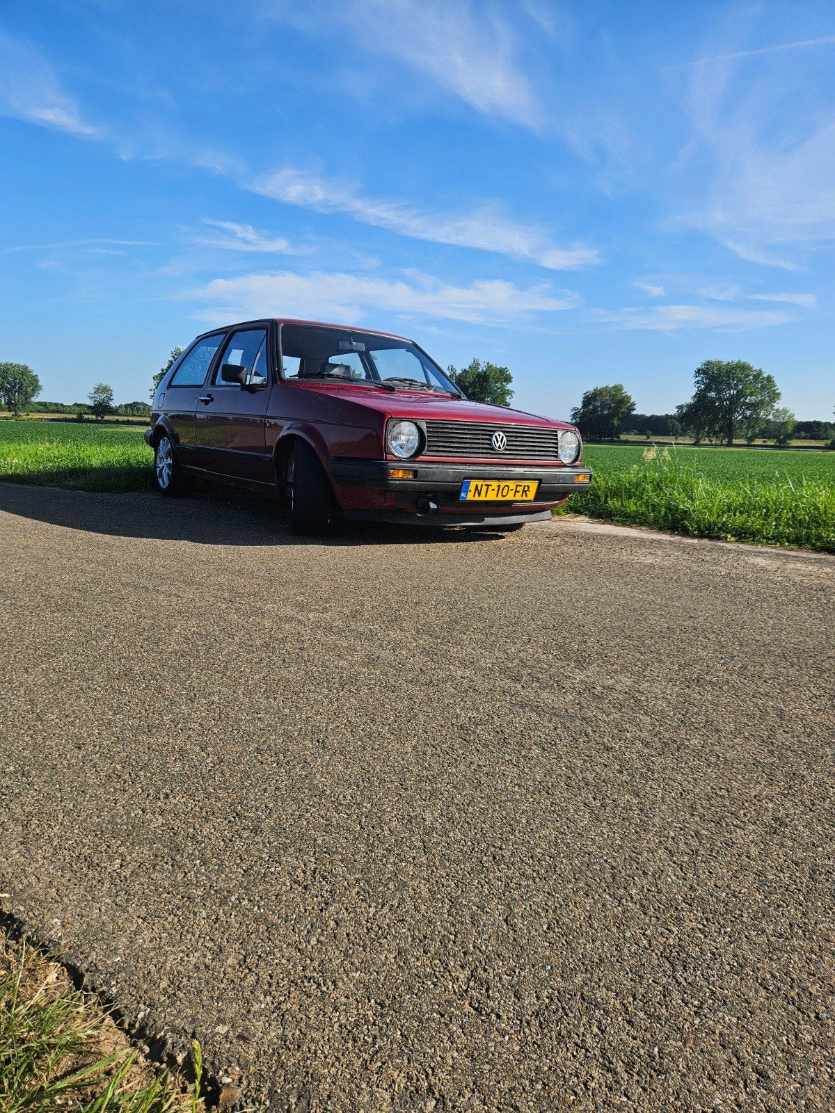 Volkswagen Golf 1.3 C 40KW 1985 Rood, Voorwielaandrijving, 410 kg, 54 pk, 4 cilinders