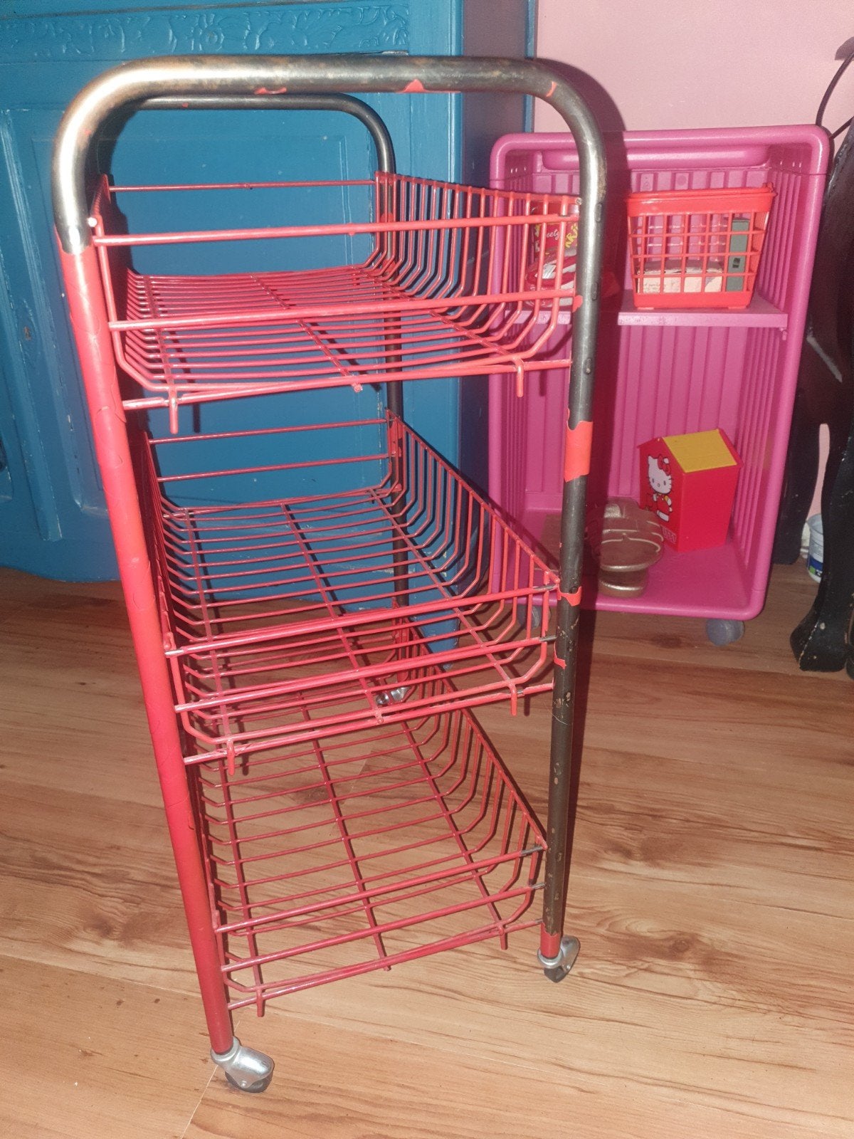 vintage trolley, Ophalen