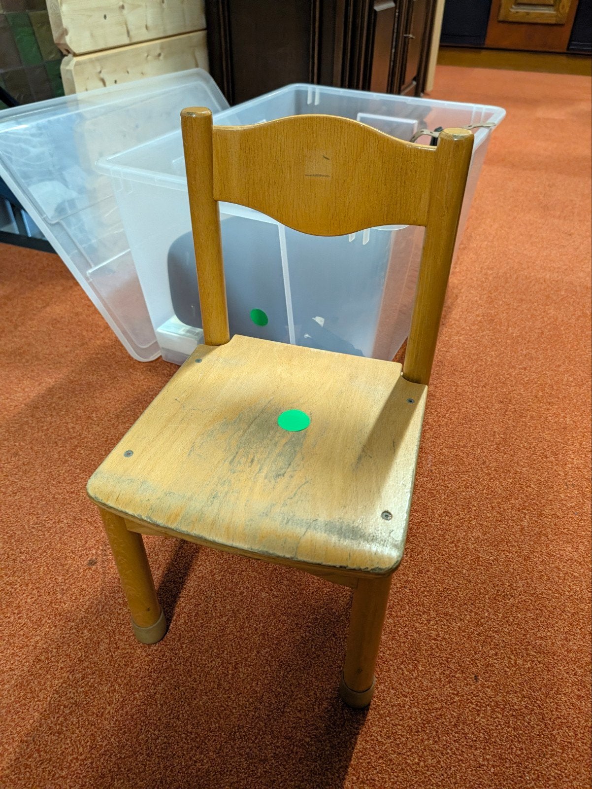 Houten kinderstoel - Gebruikt, Ophalen, Gebruikt, Overige kleuren, Klassiek, functioneel