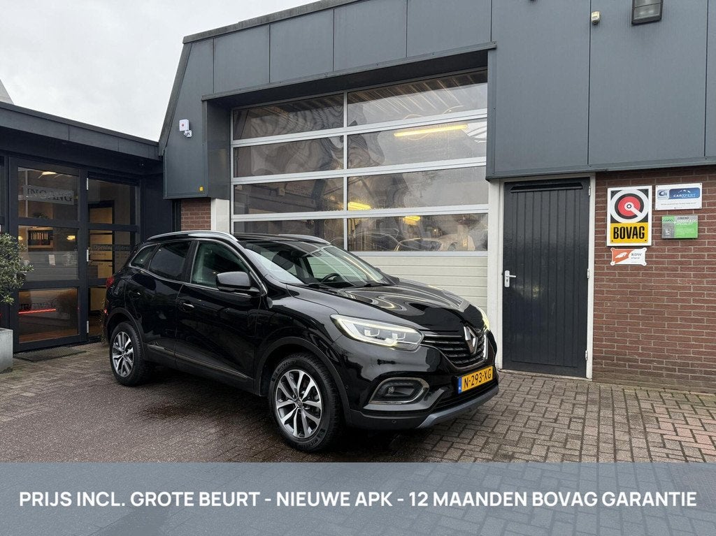 Renault Kadjar 1.3 TCe Intens LED/CARPLAY/TH *ALL-IN PRIJS*, Gebruikt, 4 cilinders, Leder en Stof, Origineel Nederlands