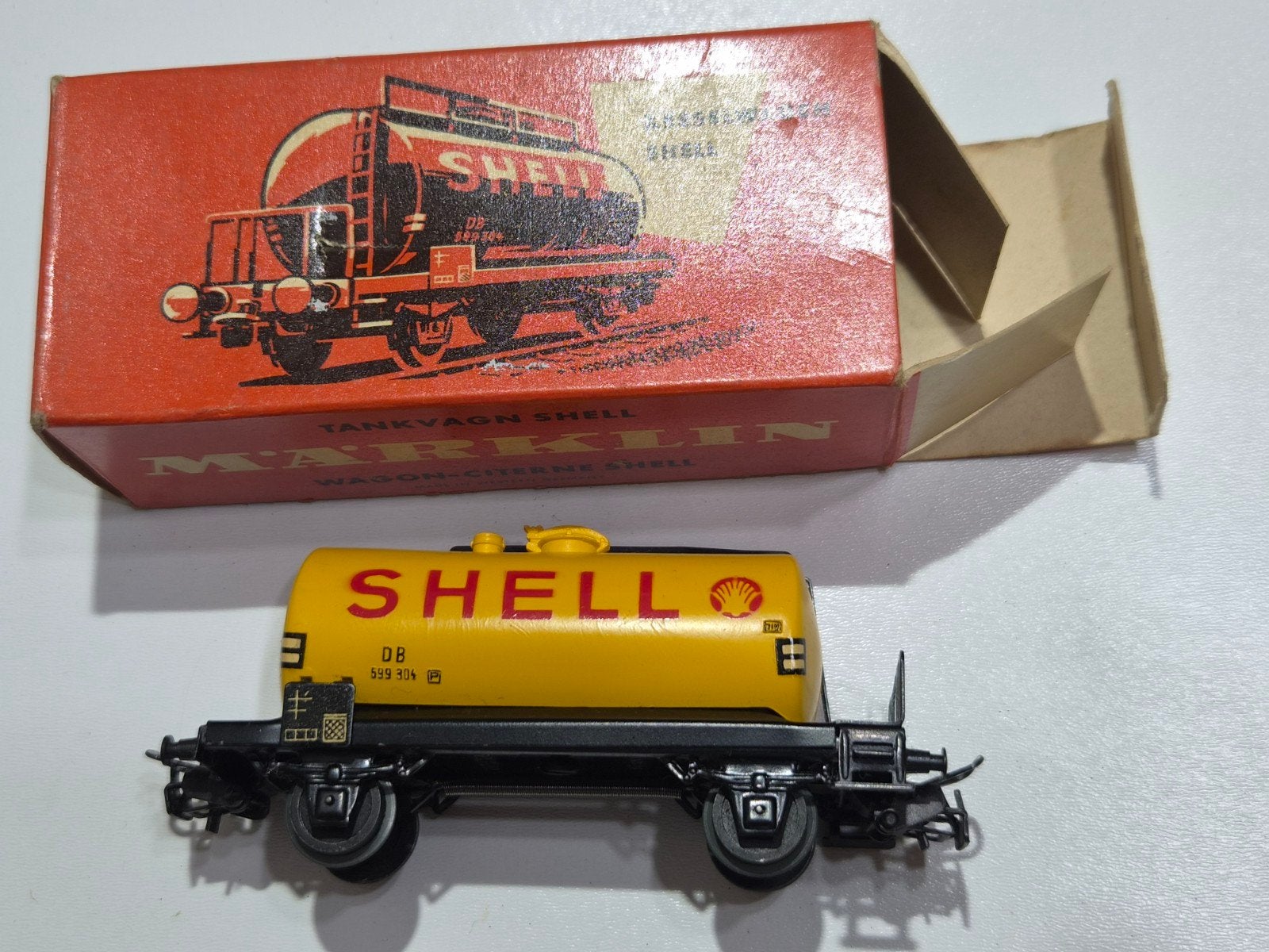 marklin tankwagon 4502, Ophalen of Verzenden, Wisselstroom, Wagon, Märklin