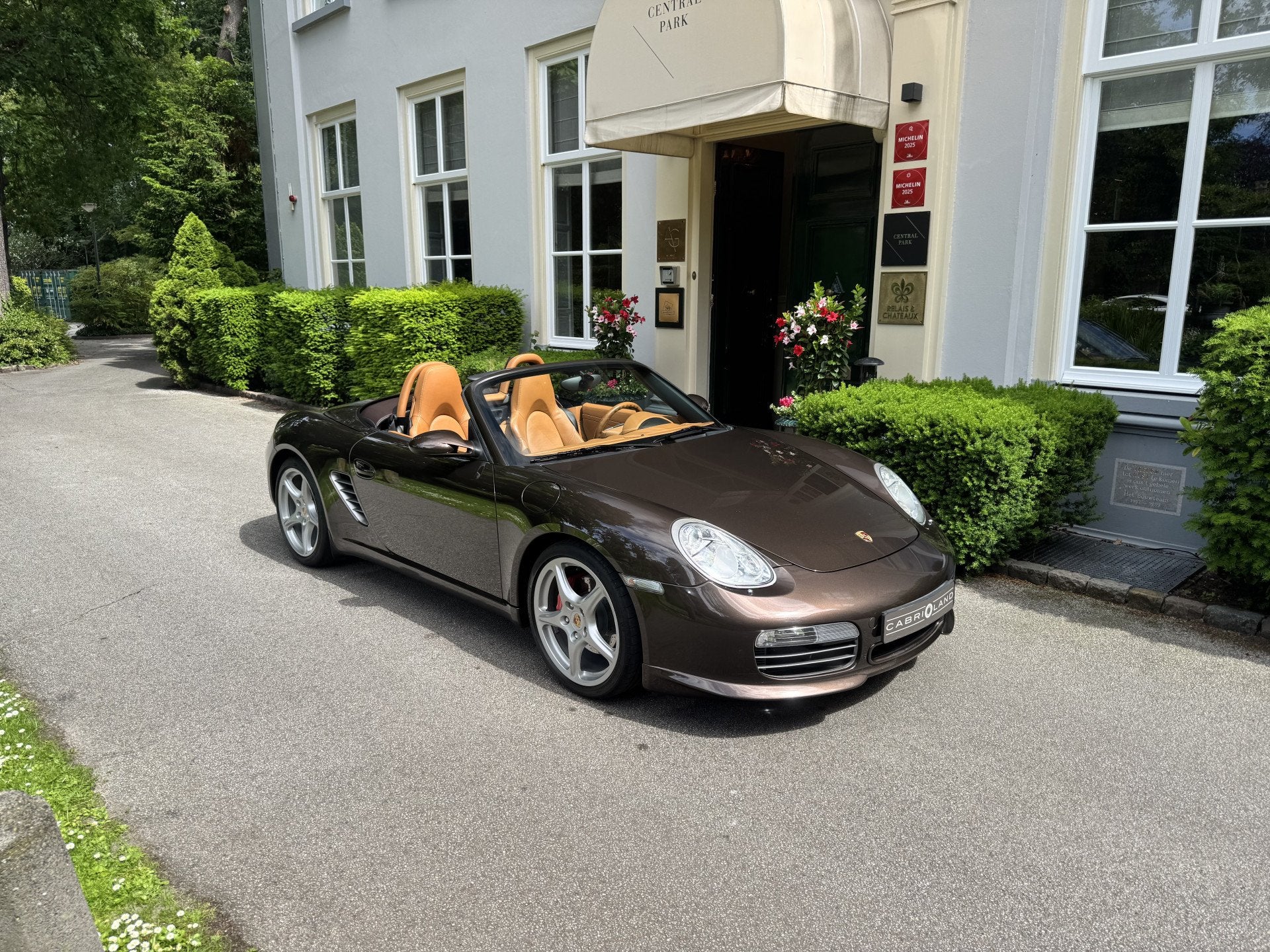 Porsche Boxster S 3.4 Bose, Sportuitlaat Nette staat, Auto's, Porsche, 1330 kg, Gebruikt, Beige, 296 pk
