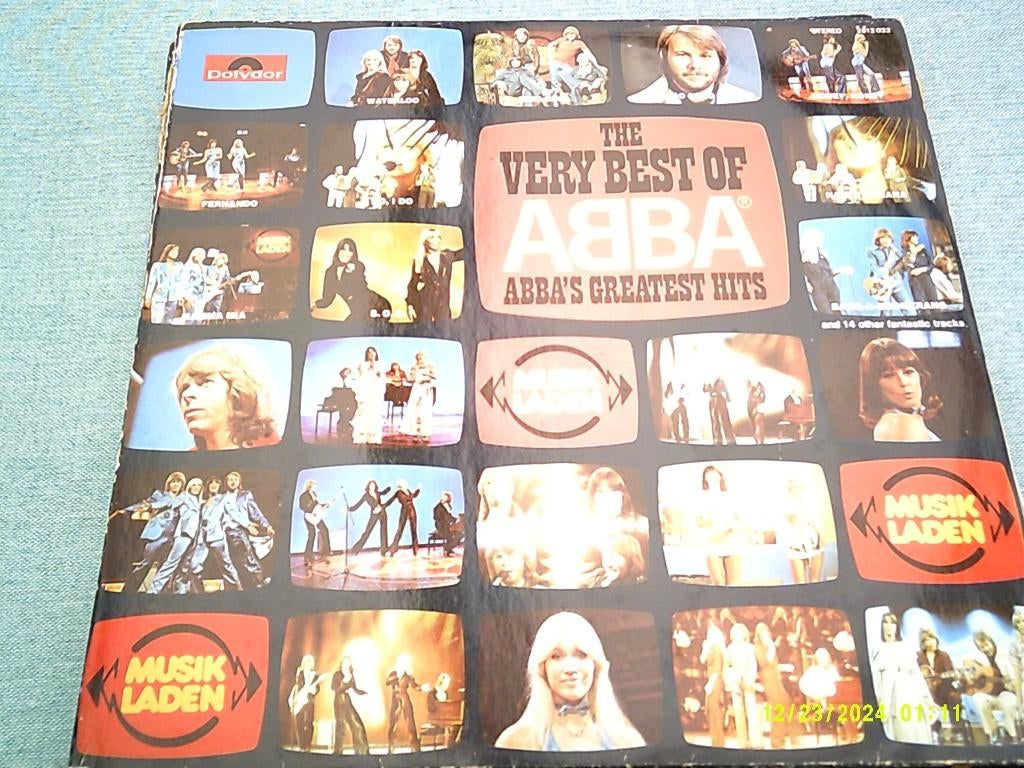 ABBA – The Very Best Of ABBA (ABBA's Greatest Hits)LP, Originele persing, Ophalen of Verzenden, Zo goed als nieuw, 12 inch