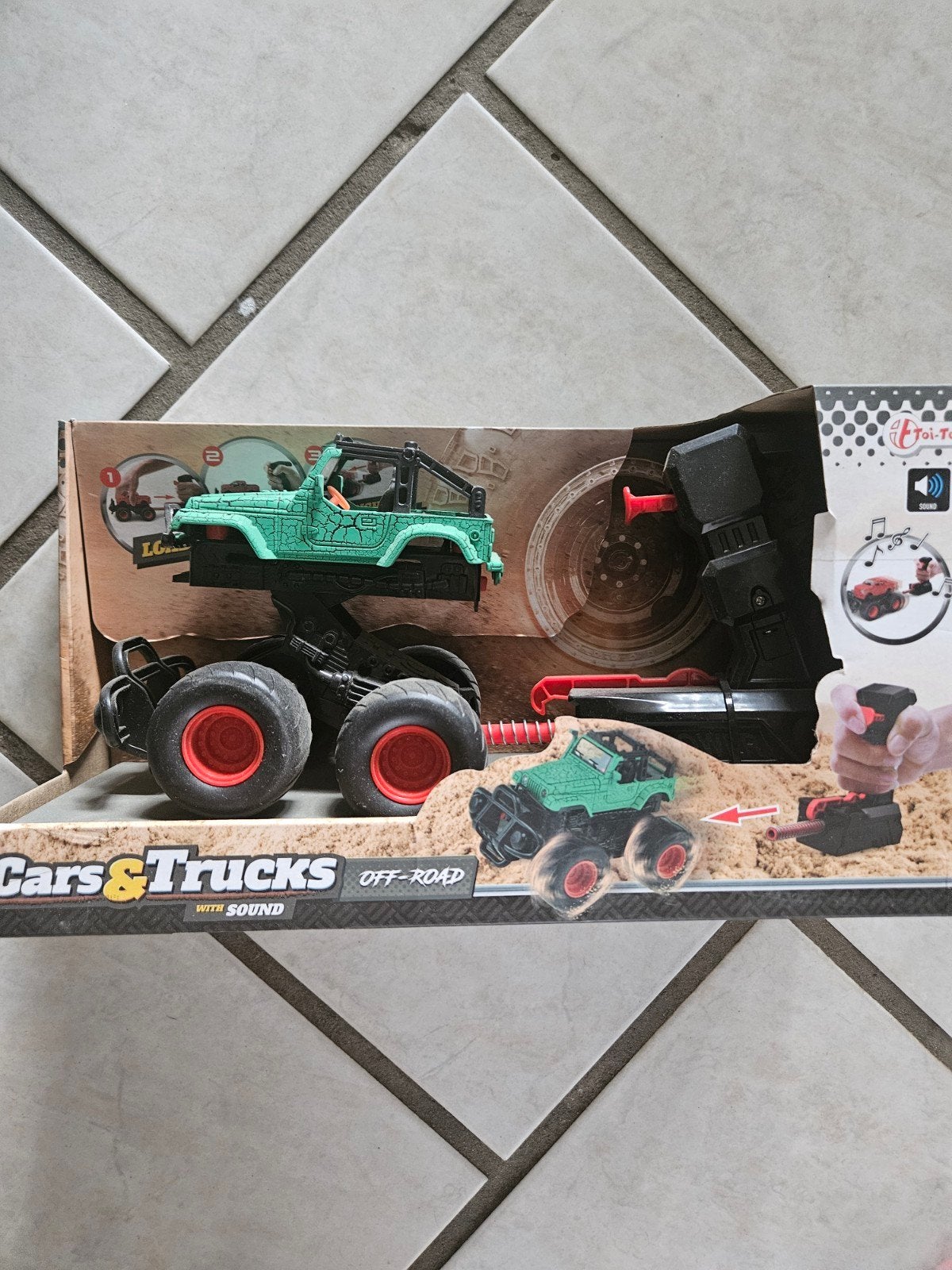 Cars & Trucks Off-Road speelset met geluid, Ophalen of Verzenden, Nieuw
