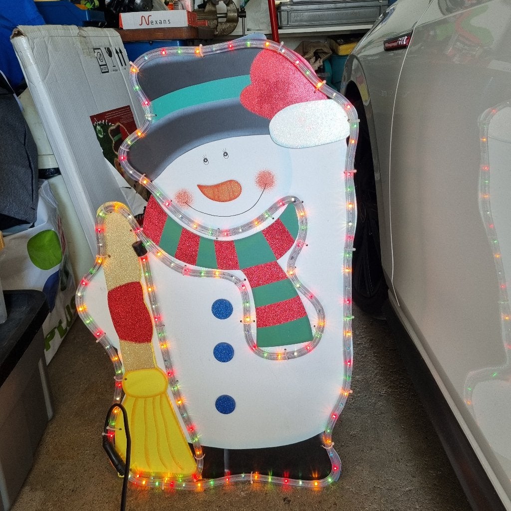 Sneeuwpop met verlichting I, Ophalen of Verzenden, Nieuw