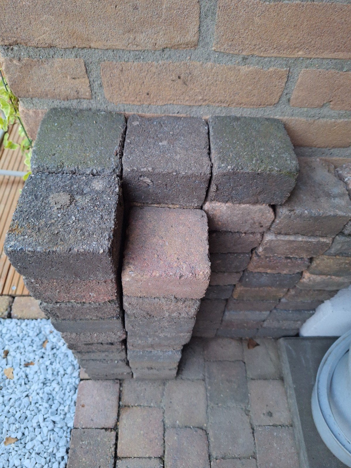 10x10 kobbelstones, Tuin en Terras, Tegels en Klinkers, Ophalen, Beton, Klinkers