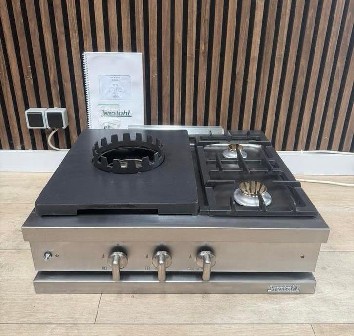 Luxe Westahl Lacanche Kookplaat 70 cm (Gratis bezorgen), Witgoed en Apparatuur, Kookplaten, 5258sh, Tussenbouw, 3 kookzones of minder