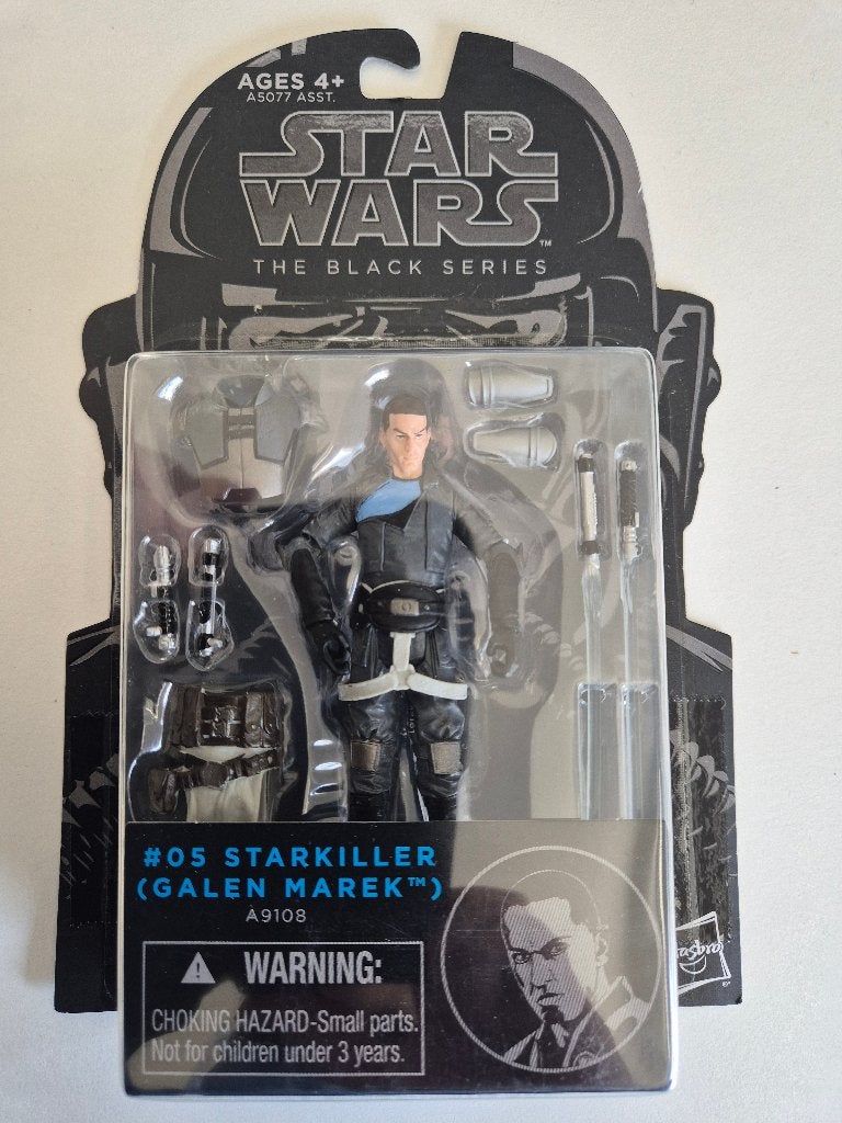 Star Wars BS Blue 3.75" #05 Starkiller Galen Marek, Ophalen of Verzenden, Nieuw, Actiefiguurtje