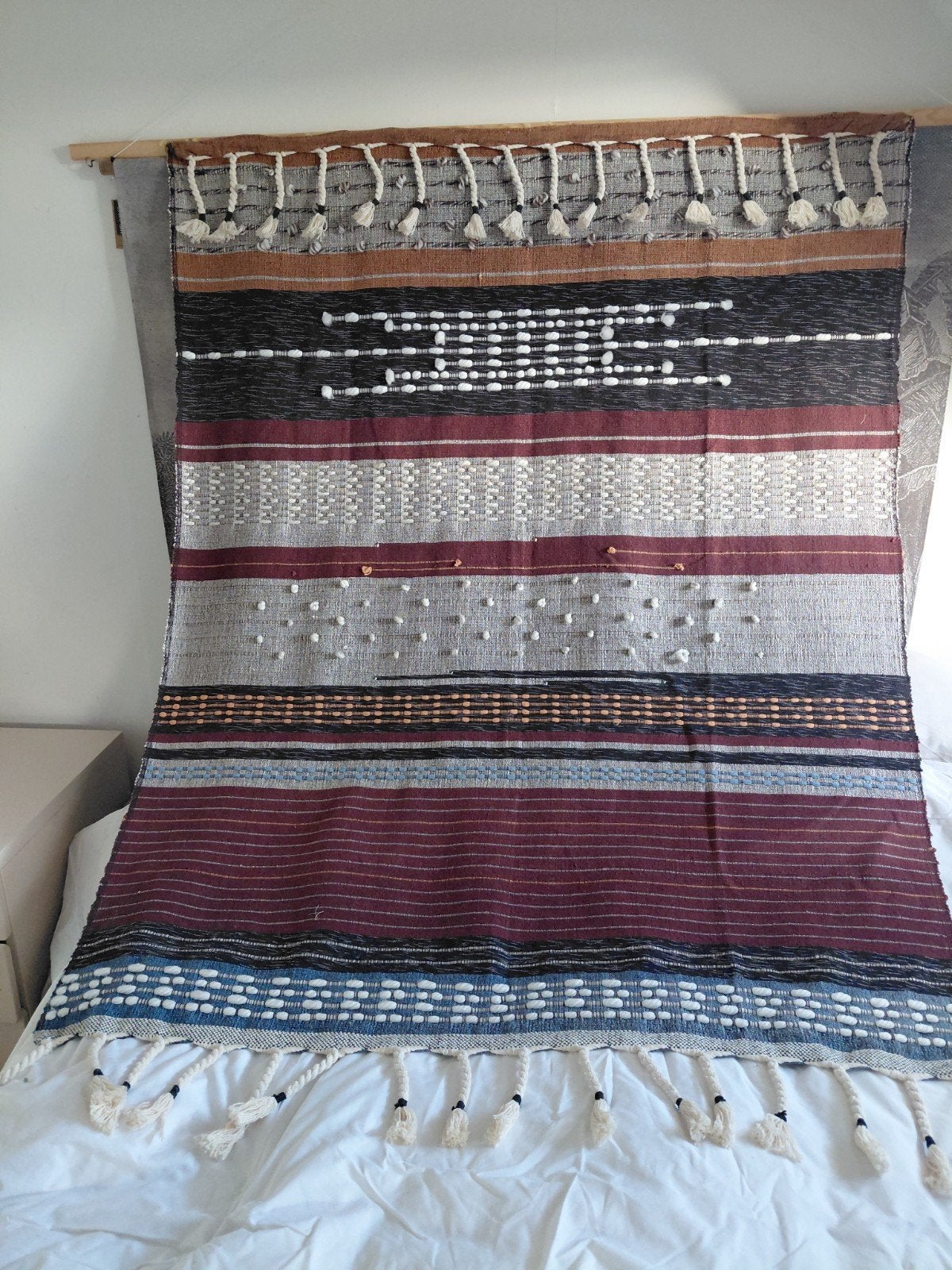Wandkleed Boohoo Ibiza stijl, 130x180 cm, Gebruikt, Boho, Meerkleurig, Ophalen of Verzenden