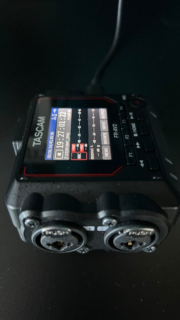 Tascam FR-AV2 Field Recorder, Overige merken, Overige typen, Ophalen of Verzenden, Zo goed als nieuw