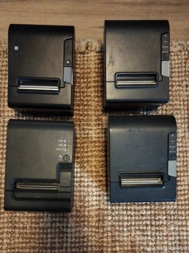3 Thermische bonprinters - Epson TM-T88V, Zwart-en-wit printen, Gebruikt, Printer, Ophalen of Verzenden