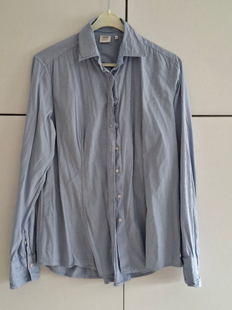 blouse, Ophalen of Verzenden, Gedragen, Maat 46/48 (XL) of groter, Blauw