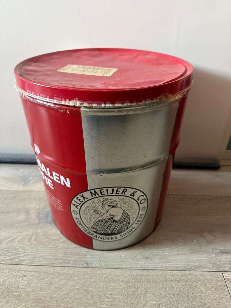 Koffieblik XL, Verzamelen, Blikken, Ophalen, Gebruikt, Koffie, Overige merken