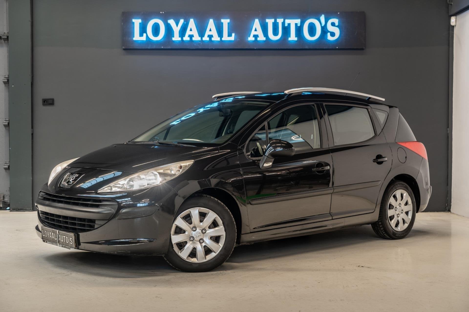 Peugeot 207 SW 1.4 VTi X-line | AIRCO | ELEK.RAMEN | TREKHAA, Auto's, Stof, Gebruikt, Zwart, Origineel Nederlands