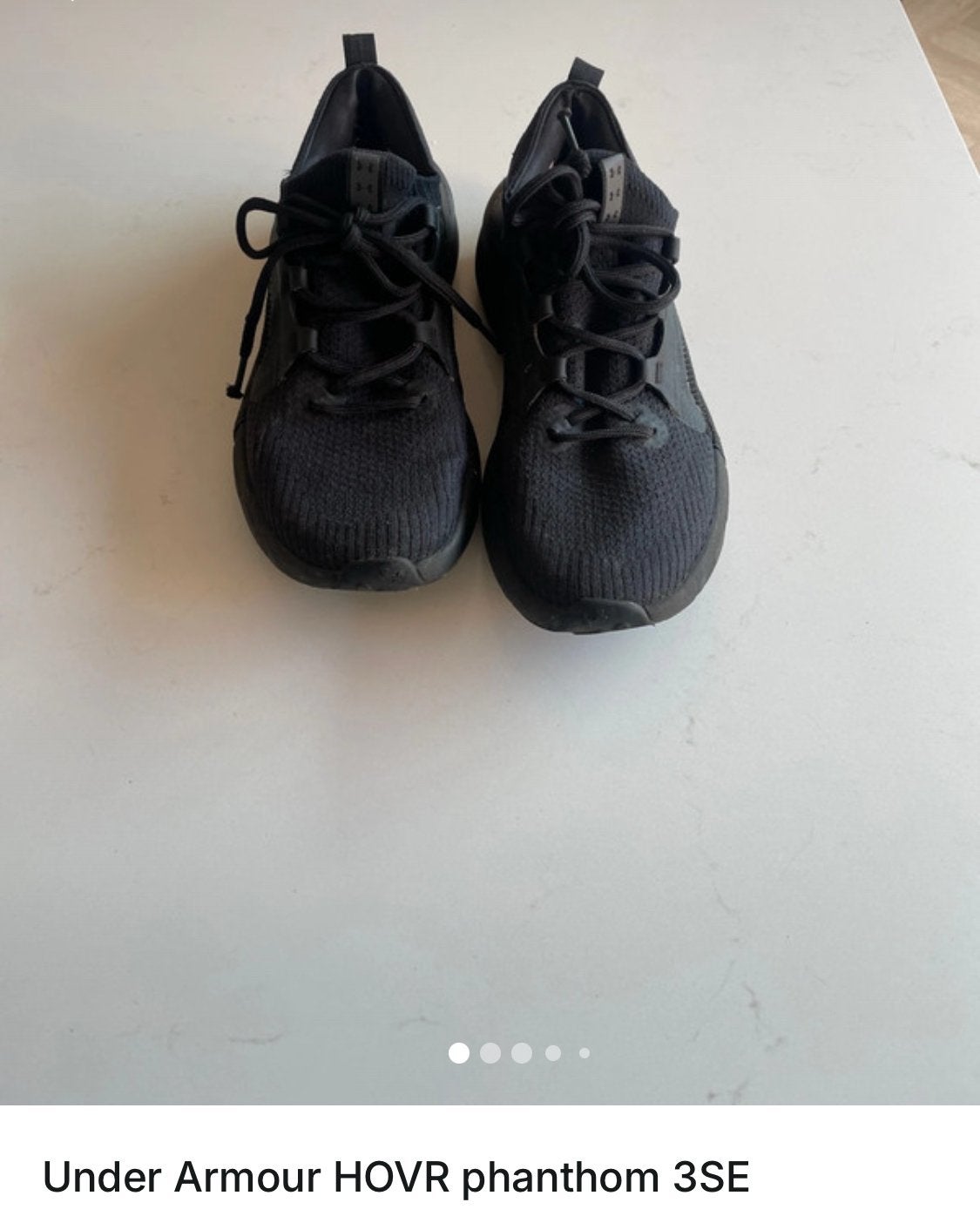 Under Armour HOVR Phantom 3SE hardloopschoenen, Ophalen of Verzenden, Gedragen, Zwart, Sportschoenen
