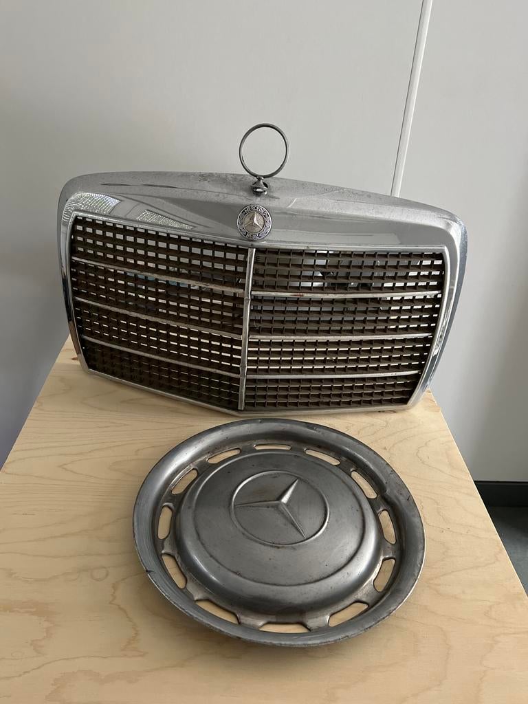 Mercedes-Benz wieldop en grill voor decoratie, Ophalen, Gebruikt