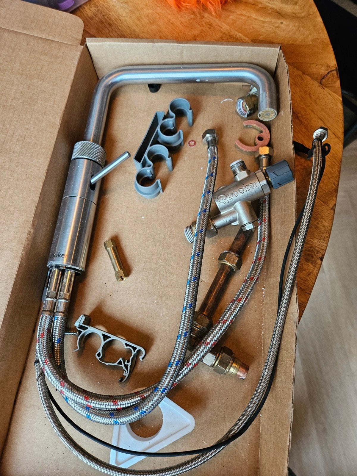 Quooker kraan met alle toebehoren, Ophalen of Verzenden, Gebruikt, Kraan