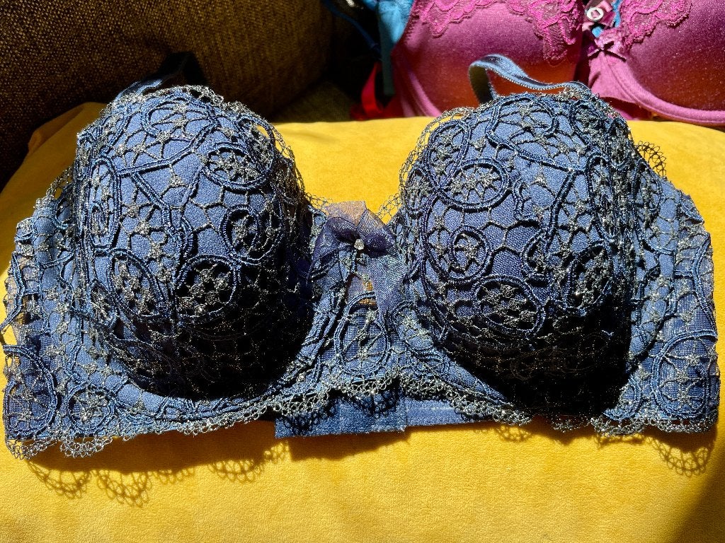 Hunkemöller BH 70B (zgan), Hunkemöller, Ophalen of Verzenden, Blauw, BH
