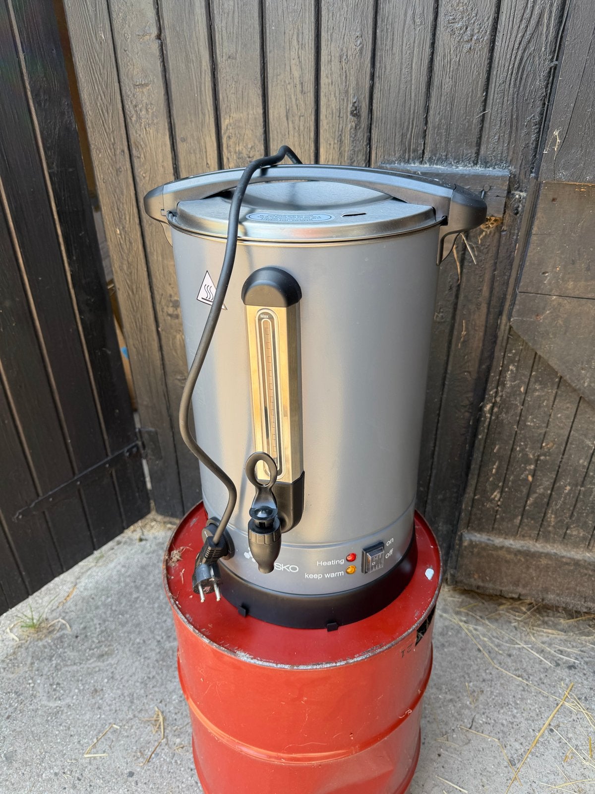 Warmwater/Koffie/Glühweinketel dispenser NIEUW!!, Ophalen of Verzenden, Nieuw