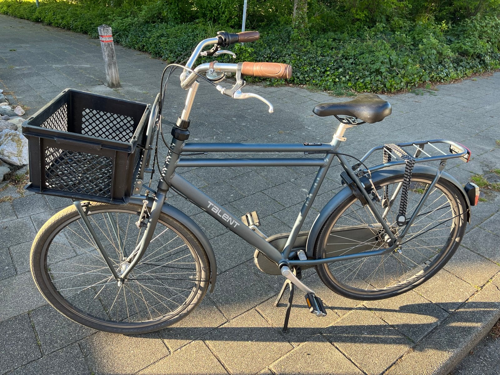 Talent transportfiets met mand, Velgrem, Versnellingen, Ophalen, Overige merken