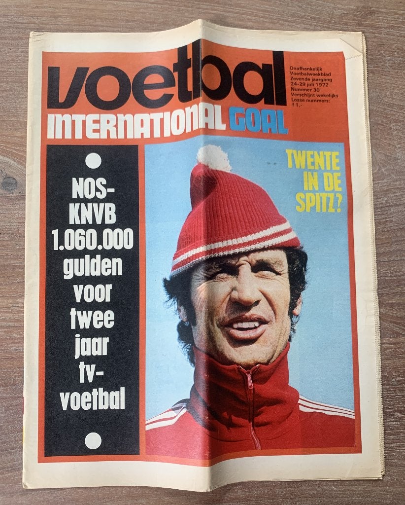 Voetbal International VI Div. tijdschriften uit 1972 / €3,-, Verzamelen, Ophalen of Verzenden, Zo goed als nieuw, Willem II, Boek of Tijdschrift
