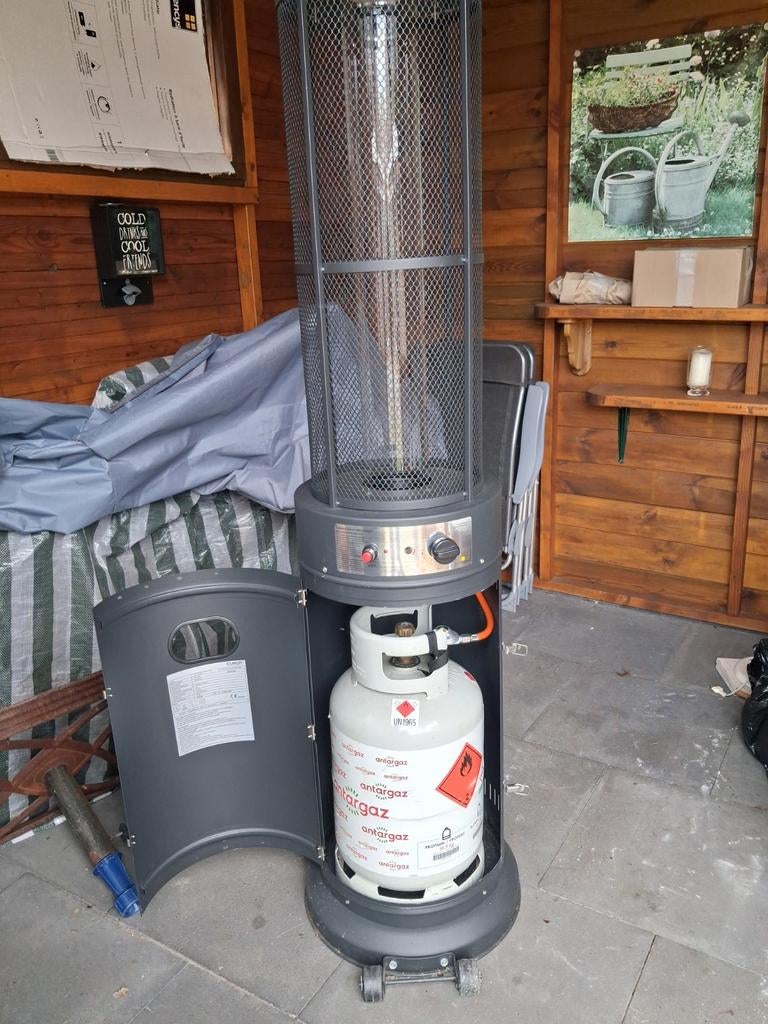 Terraskachel, Tuin en Terras, Terrasverwarmers, Verzenden, Zo goed als nieuw, Gas