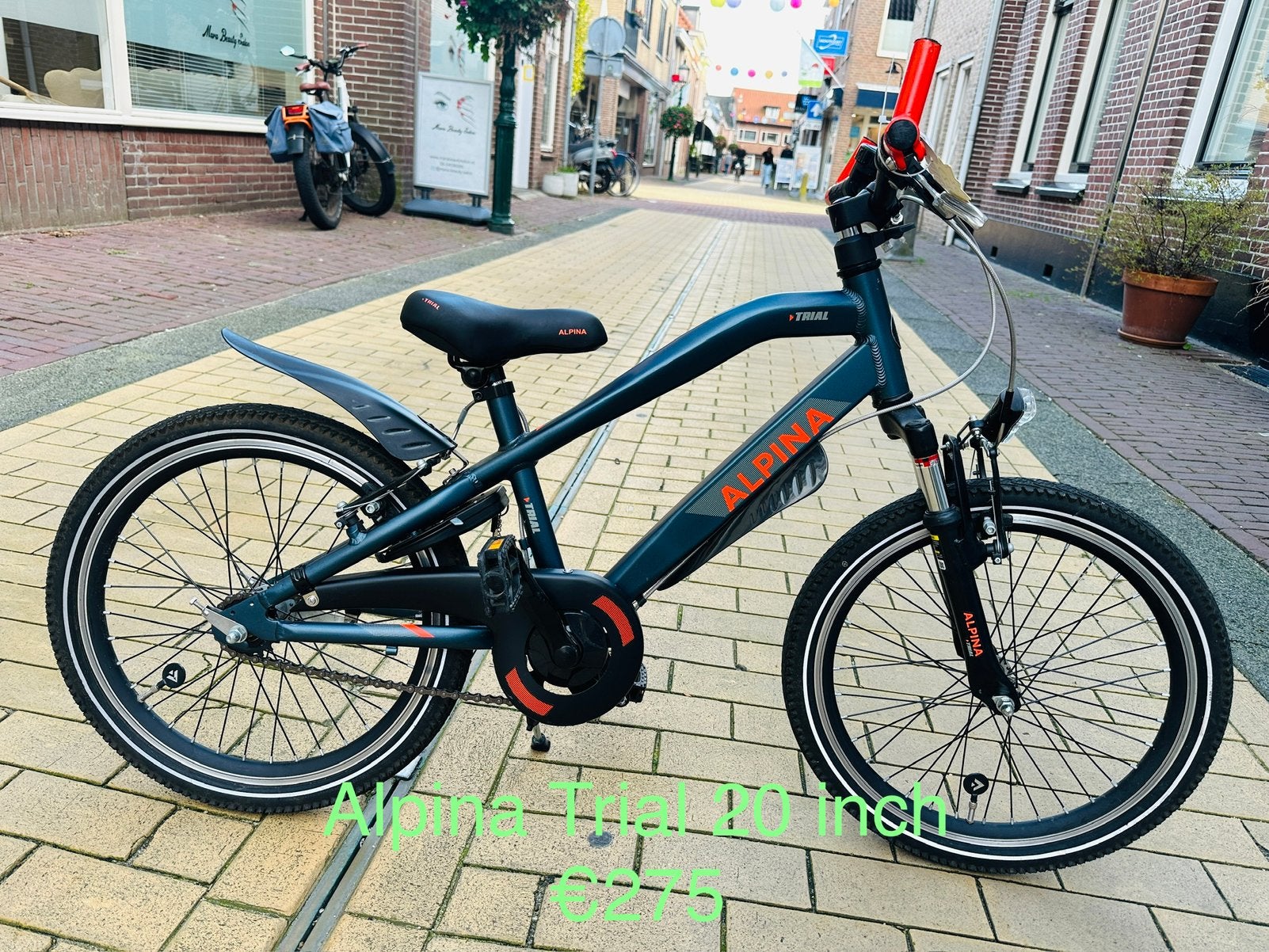 Jongensfietsen 16 18 20 22 24 26 28 inch. Alpina Cortina Gaz, Ophalen, Terugtraprem, 24 inch, Zo goed als nieuw