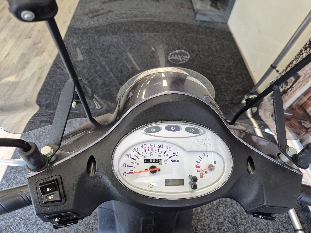 Sym Fiddle - Snorscooter - 2019 - 1552KM, Fietsen en Brommers, Scooters | SYM, Ophalen, Info@recycle-ride.nl, Gebruikt, 49 cc