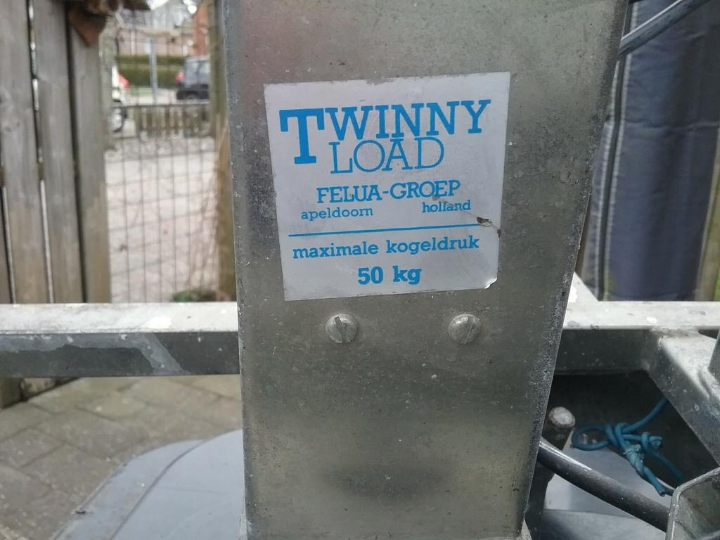 TWINNY - LOAD fietsdrager, Auto diversen, Fietsendragers, Ophalen, Zo goed als nieuw, Trekhaakdrager