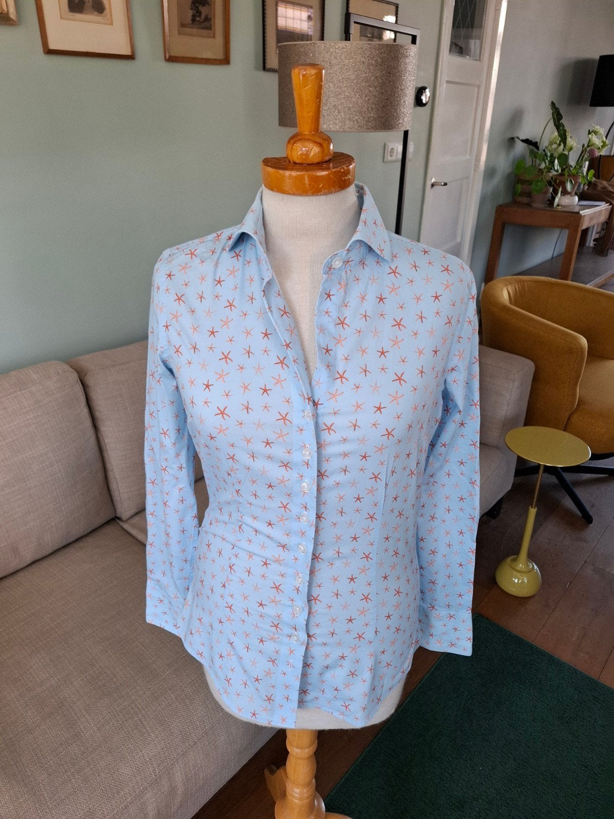 Cavallaro blousje maat 34, Blauw, Cavallaro, Ophalen of Verzenden, Zo goed als nieuw