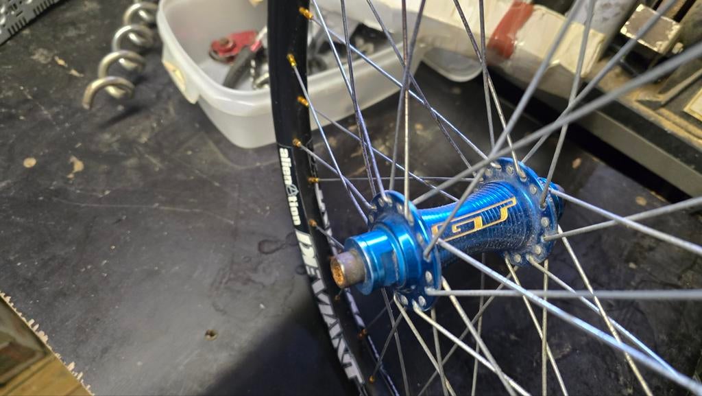 Bmx wiel 20 inch  GT naaf, Ophalen of Verzenden, BMX, Wiel