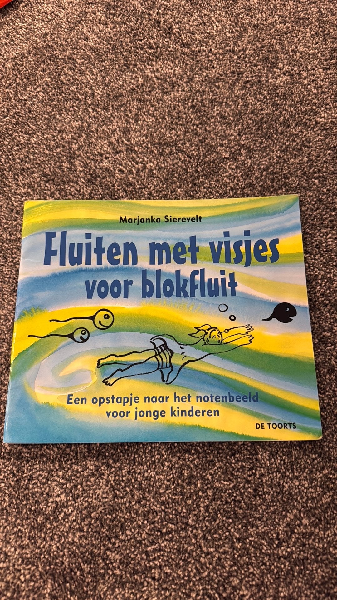 Fluiten met visjes als opstapje naar het notenbeeld, Ophalen of Verzenden, Zo goed als nieuw, M. Sierevelt, Nederlands