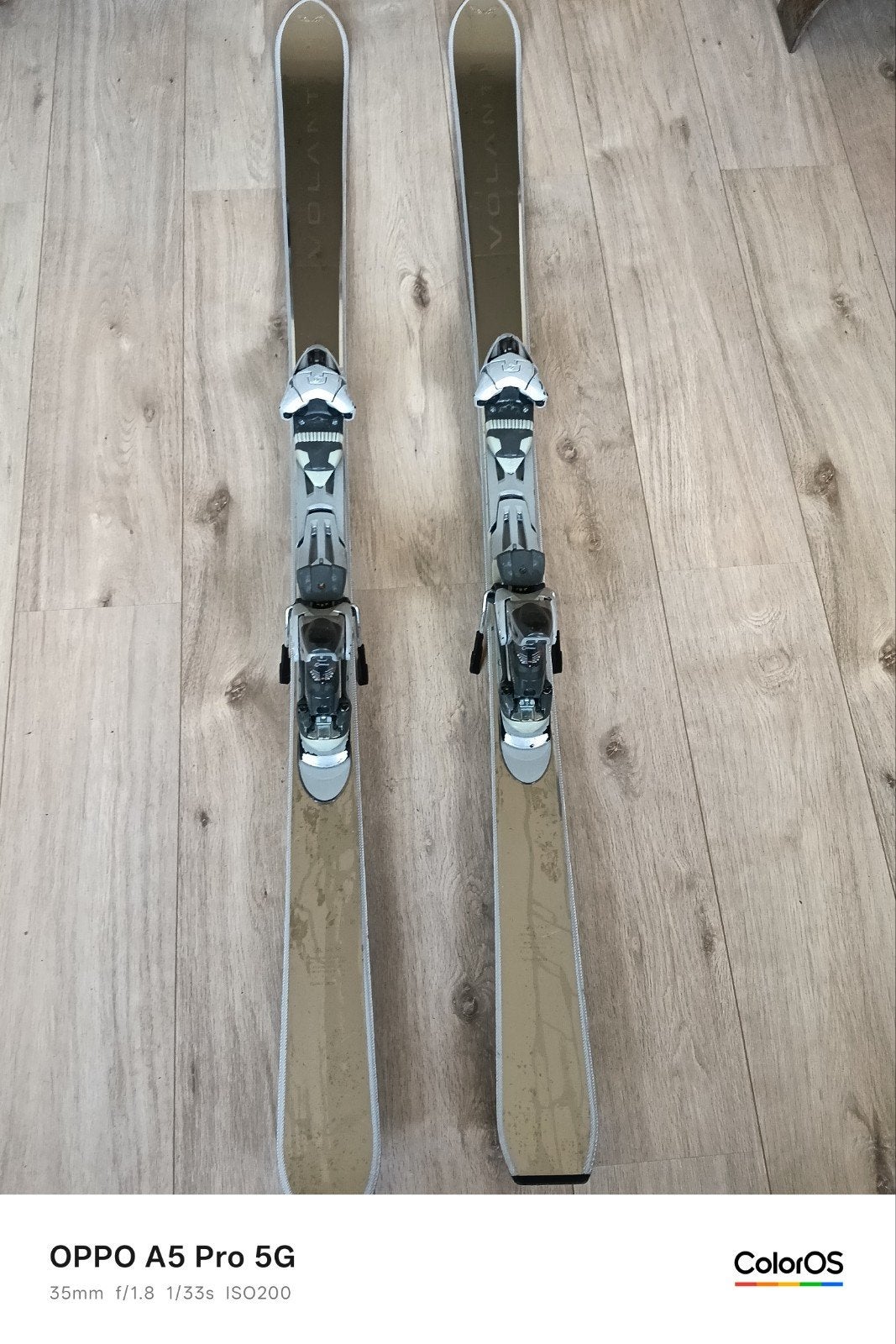 2 paar Atomic/Volant Silver Diamond Finished Ski's 165 cm, Sport en Fitness, Overige merken, 160 tot 180 cm, Gebruikt, Ophalen of Verzenden