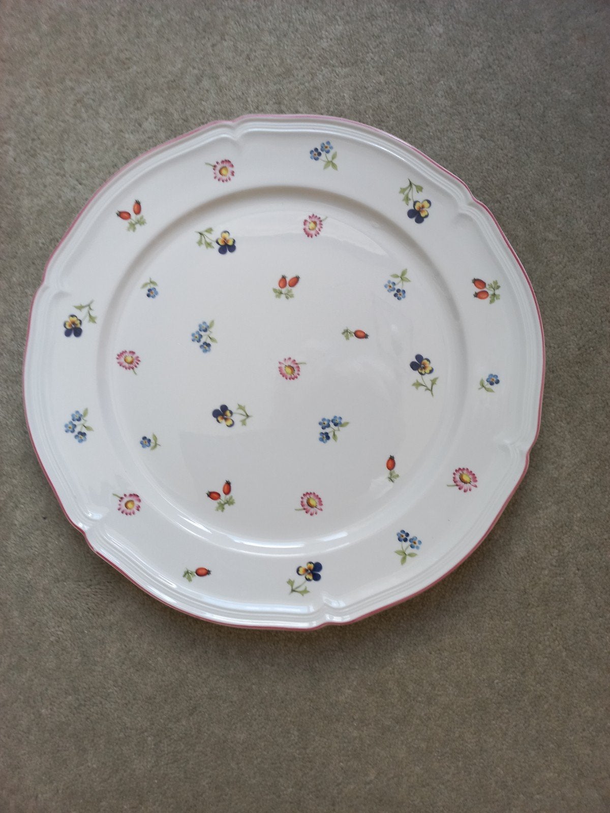Villeroy & Boch Wildrose bord - 30 cm, Huis en Inrichting, Ophalen of Verzenden