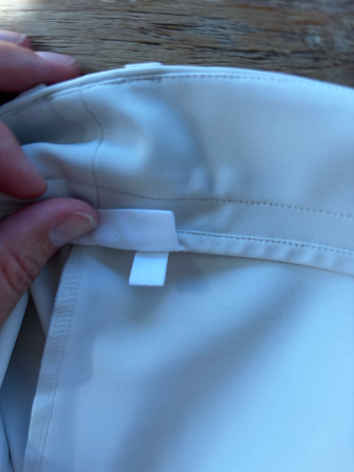 Nieuwe Japan TKY Pantalon Maat L - Off White Travelstof, Ophalen of Verzenden, Nieuw, Maat 42/44 (L), Beige