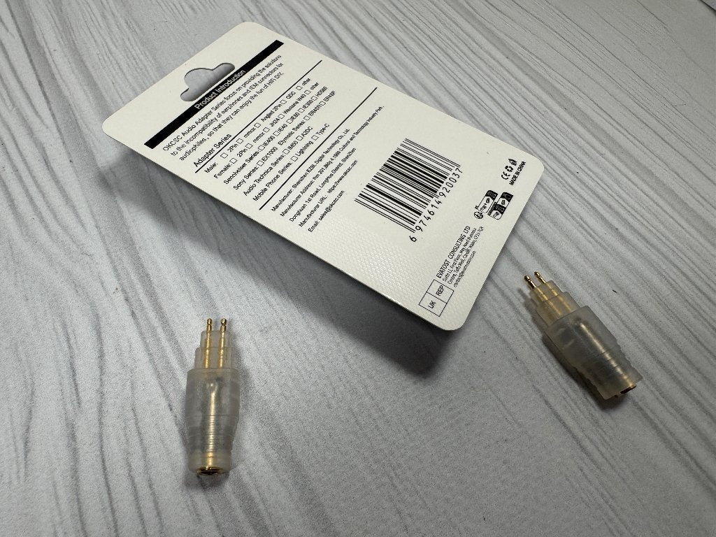 Adapter 3.5mm Female naar Sennheiser HD600 Adapter, Ophalen, Nieuw, Minder dan 2 meter, Overige kabels