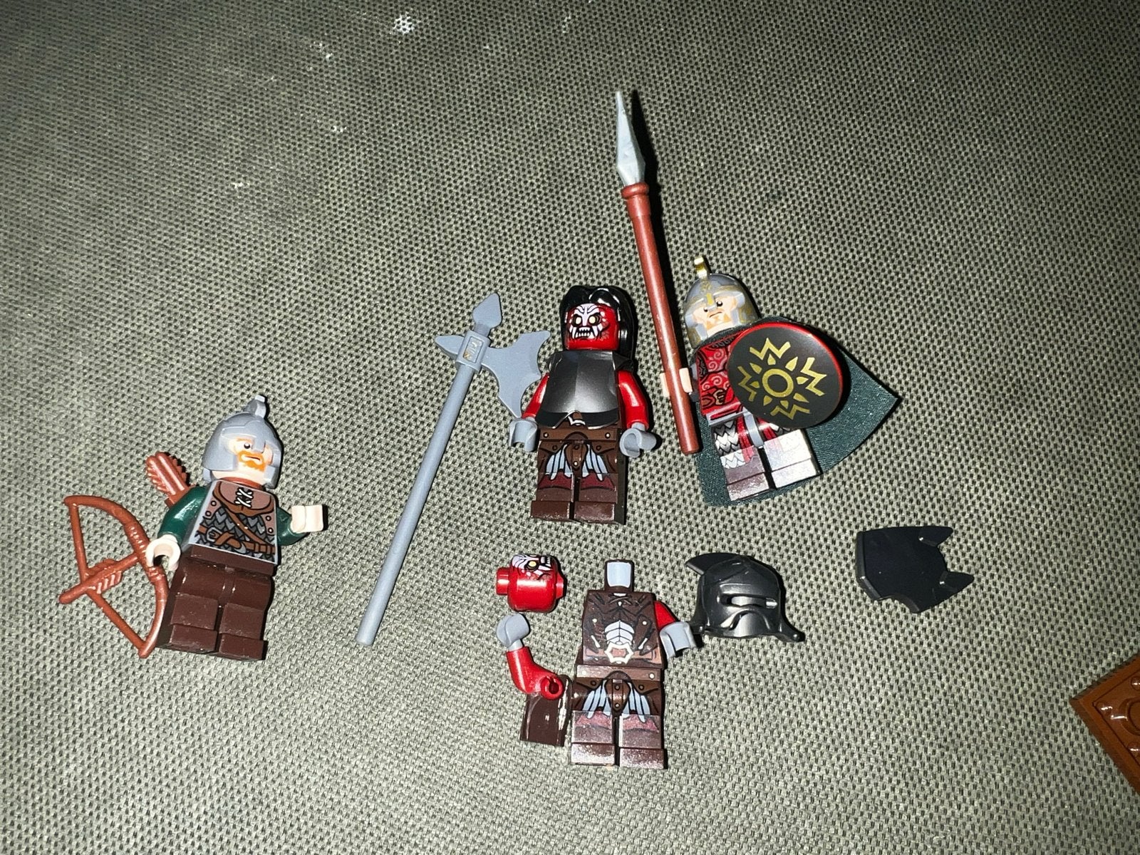 Lego Lord of the Rings Uruk-hai Leger Minifiguren, Ophalen of Verzenden, Gebruikt