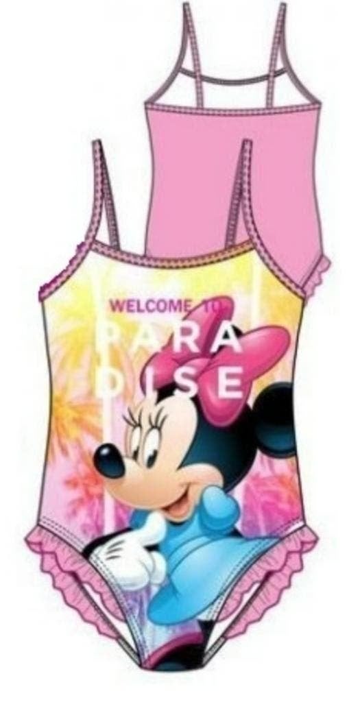 Minnie Mouse Badpak / Zwempak - Maat 128, Meisje, Minnie Mouse, Badpak, Nieuw