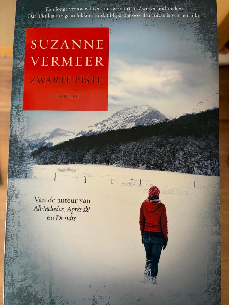 Zwarte Piste - Suzanne Vermeer (Thriller), Boeken, Thrillers, Gelezen, Nederland, Ophalen of Verzenden
