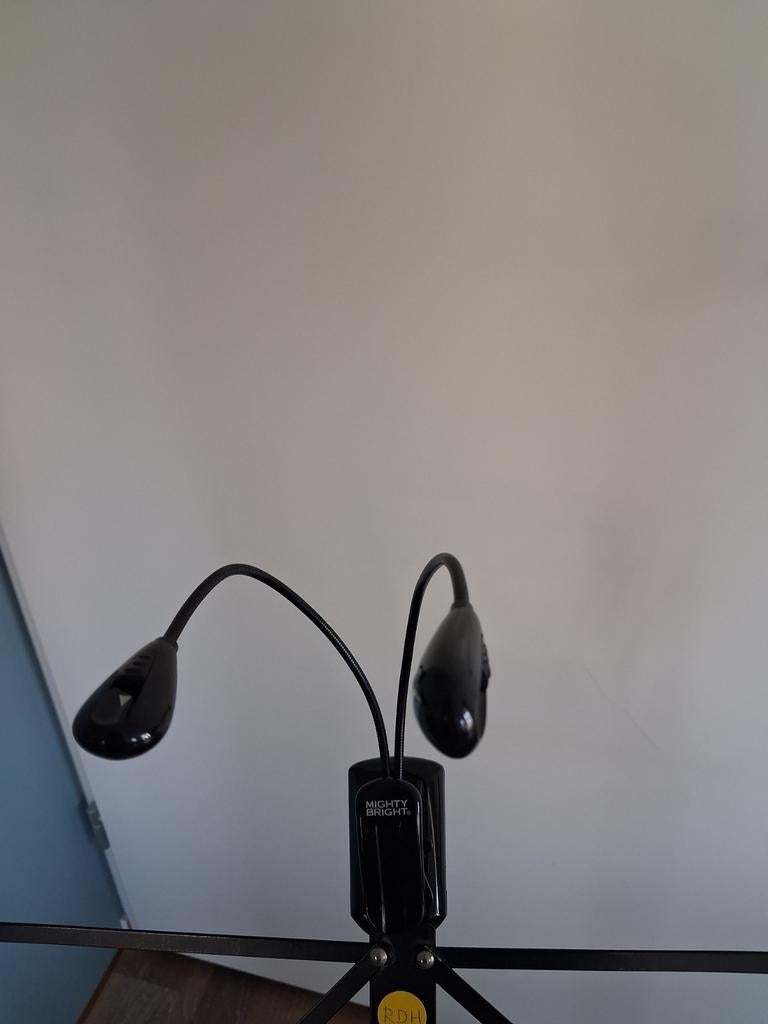 Lampje voor op muziekstandaard. Werkt op 3 AAA batterijen., Ophalen of Verzenden