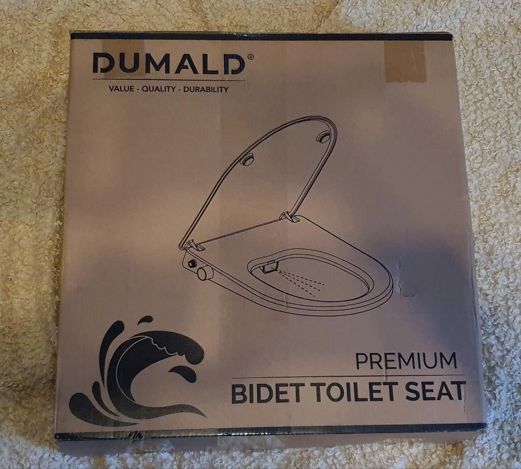 DUMALD Premium Bidet Toiletzitting, Ophalen of Verzenden, Zo goed als nieuw, Toilet