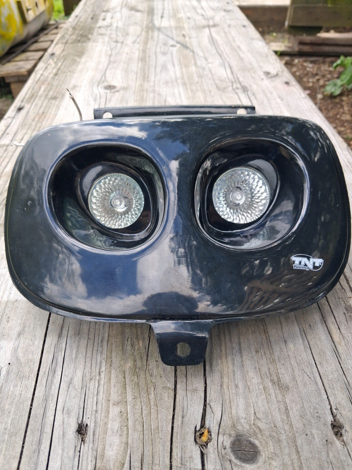 Yamaha Booster Koplamp - Zwart, Ophalen of Verzenden, Gebruikt