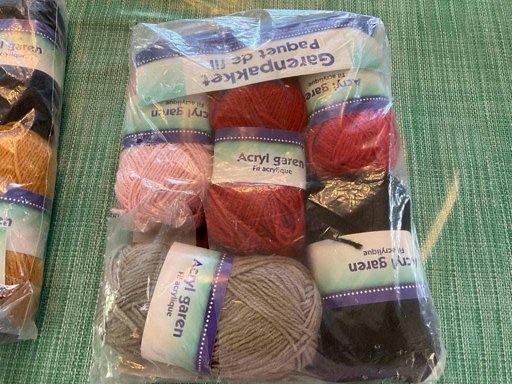 Wol pakketten - diverse kleuren en diktes, Hobby en Vrije tijd, Breien en Haken, Ophalen of Verzenden, Nieuw, Breien of Haken