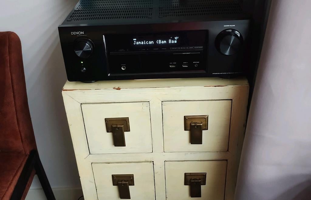 Denon AVR X-1000 5.1 Spotify 5 Pioneer speakers subwoofer, Audio, Tv en Foto, Gebruikt, 70 watt of meer, 5.1-systeem, Overige spelers