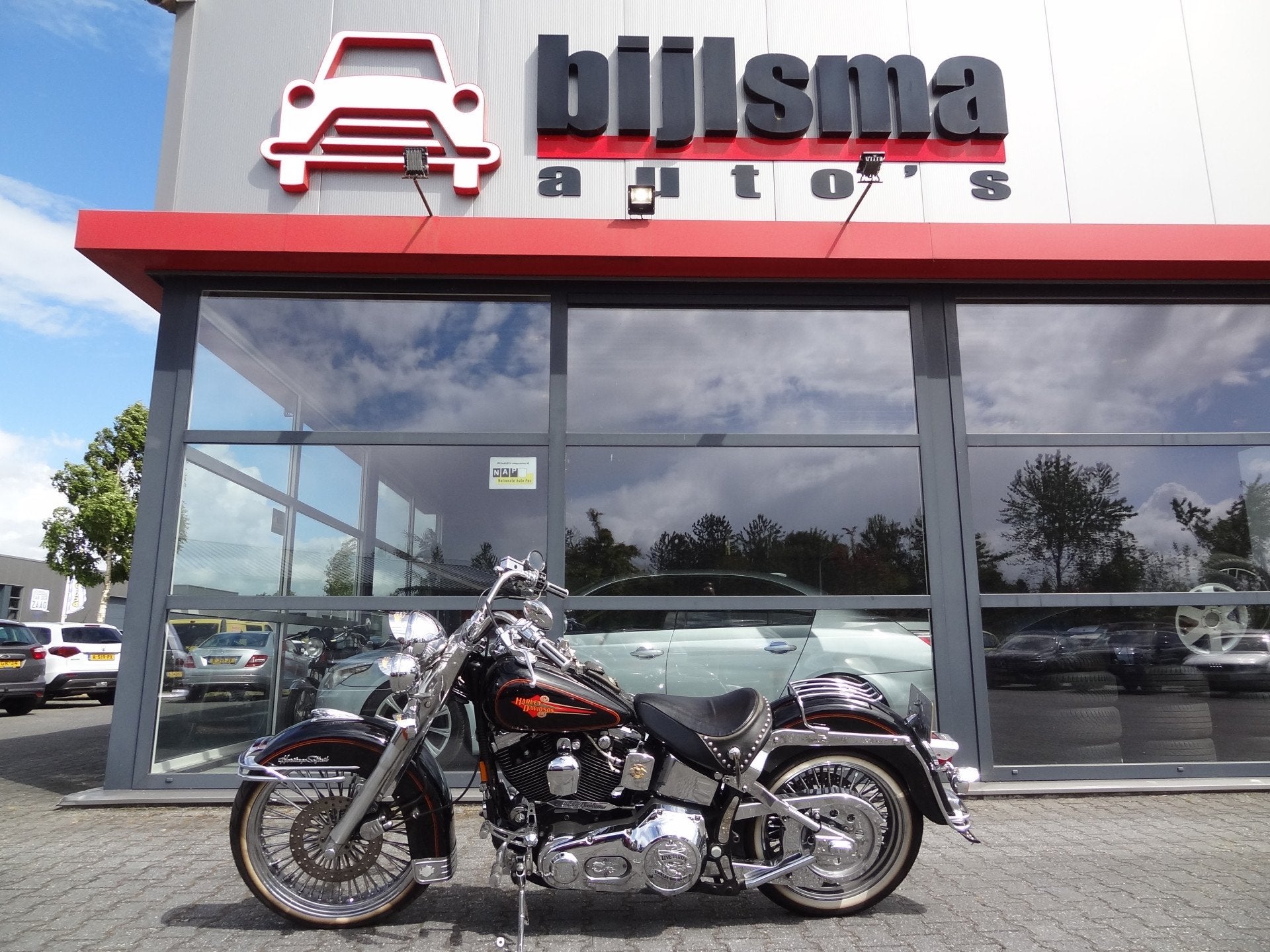 Harley-Davidson FLSTC Heritage Softtail Classic (bj 1995), Motoren, Motoren | Oldtimers, Bijlsma Auto's, 1340 cc, Zoom 25
9231DX  SURHUISTERVEEN, NL