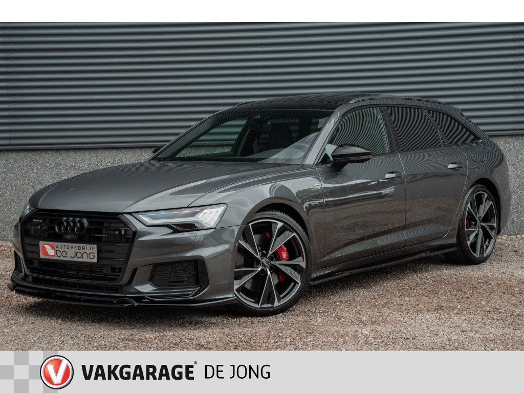 Audi A6 Avant 55 TFSIe Competition 367PK | RS-Stoelen | Pano, Auto's, Audi, Automaat, 14 kWh, Gebruikt, 4 cilinders