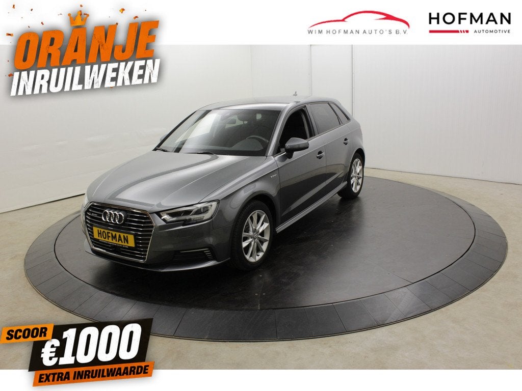 Audi A3 Sportback 1.4 e-tron 204PK Sport Clima Sportstoel La, Automatische klimaatregeling, Stof, 4 cilinders, 150 pk