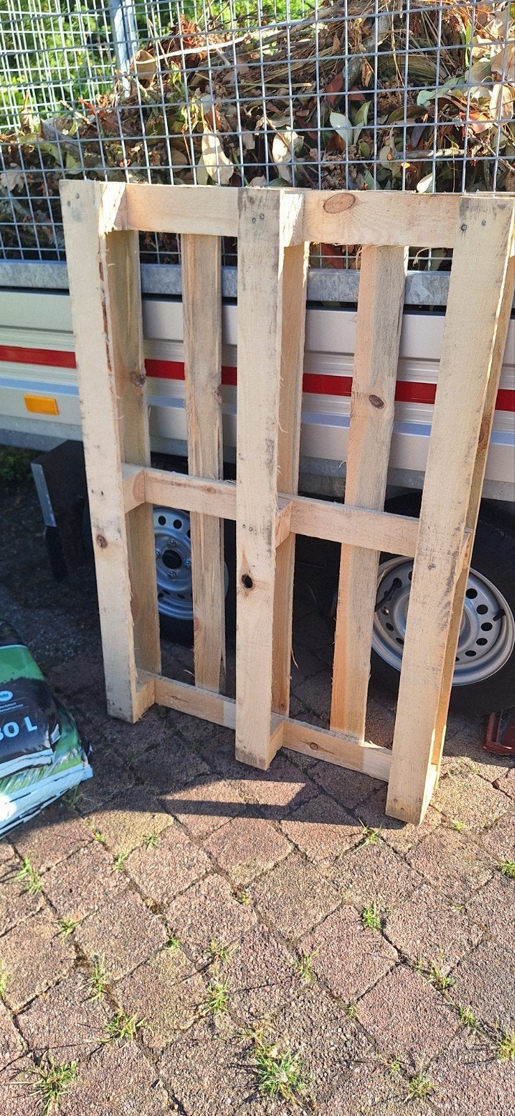 Houten pallet - Ideaal voor projecten of transport, Ophalen, Gebruikt
