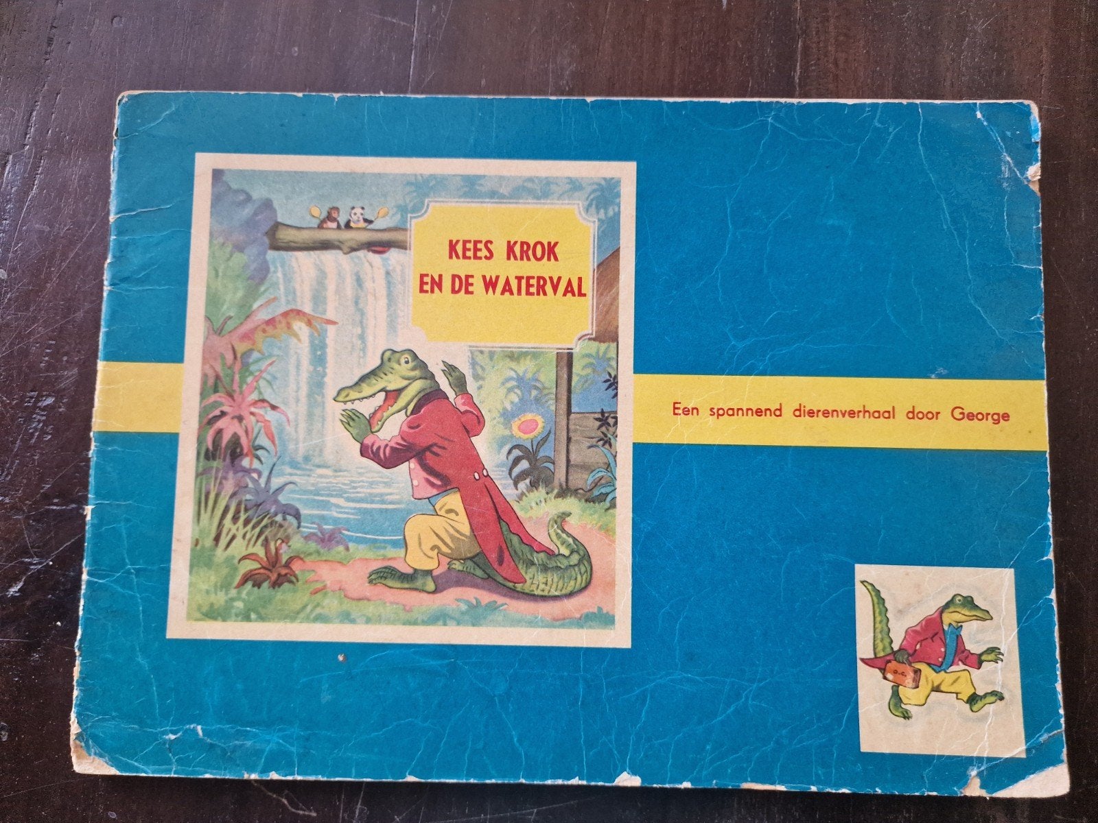 Kees Krok en de Waterval - Vintage kinderboek, Ophalen of Verzenden, George